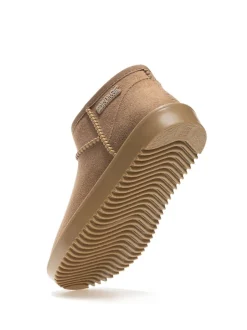Regatta Brown Risley Short Junior Cosy Lined Waterproof Boots
