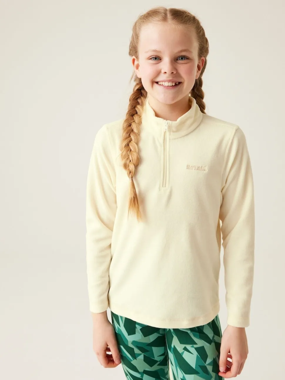 Regatta Cream Hot Shot Half Zip Fleece
