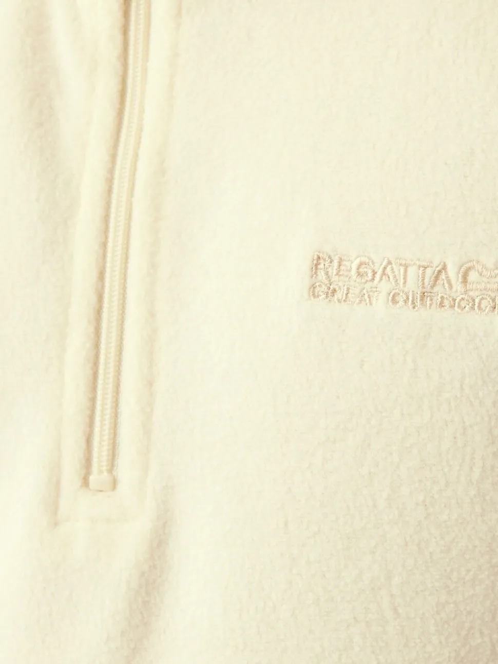 Regatta Cream Hot Shot Half Zip Fleece