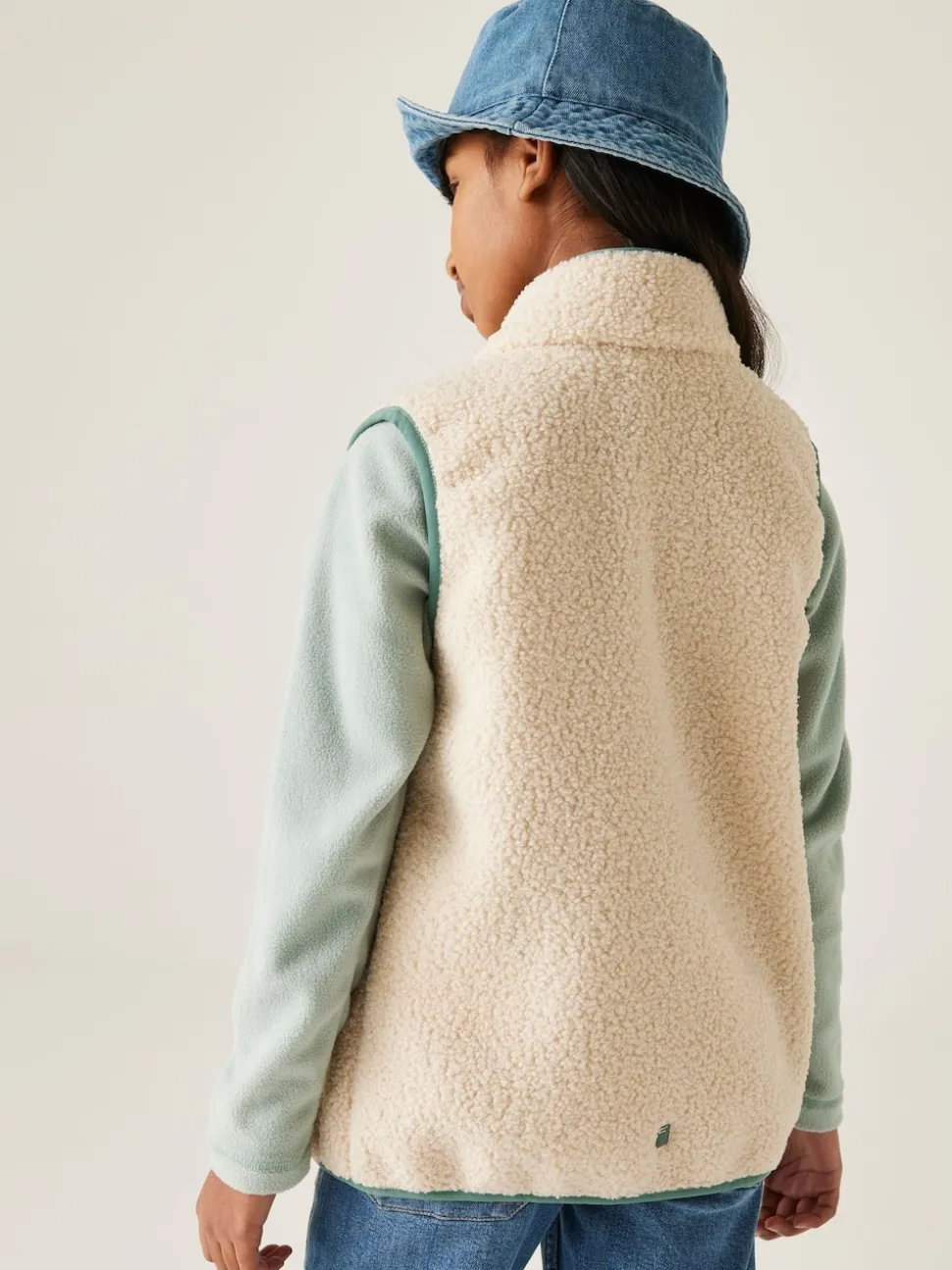 Regatta Cream Junior Frankie Warm Bodywarmer Fleece