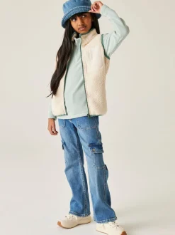 Regatta Cream Junior Frankie Warm Bodywarmer Fleece