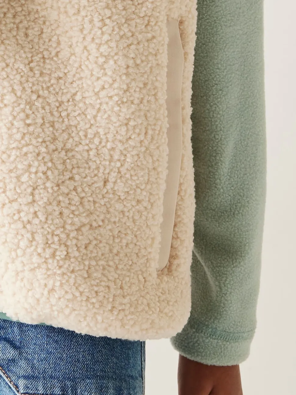 Regatta Cream Junior Frankie Warm Bodywarmer Fleece
