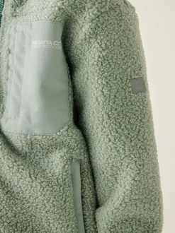 Regatta Green Junior Frankie Warm Full Zip Fleece