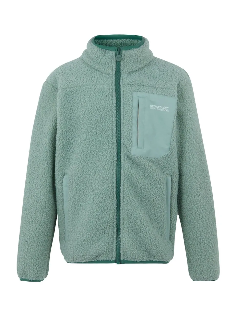 Regatta Green Junior Frankie Warm Full Zip Fleece