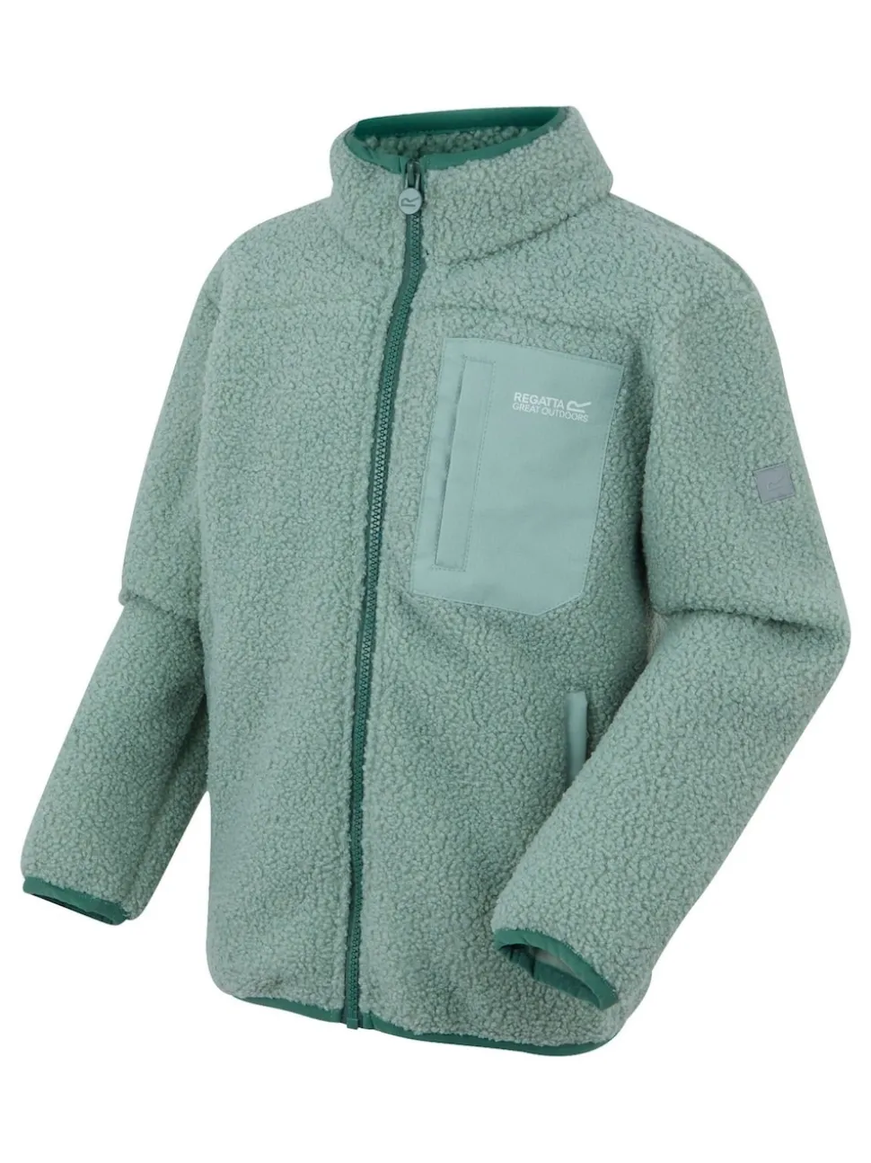Regatta Green Junior Frankie Warm Full Zip Fleece