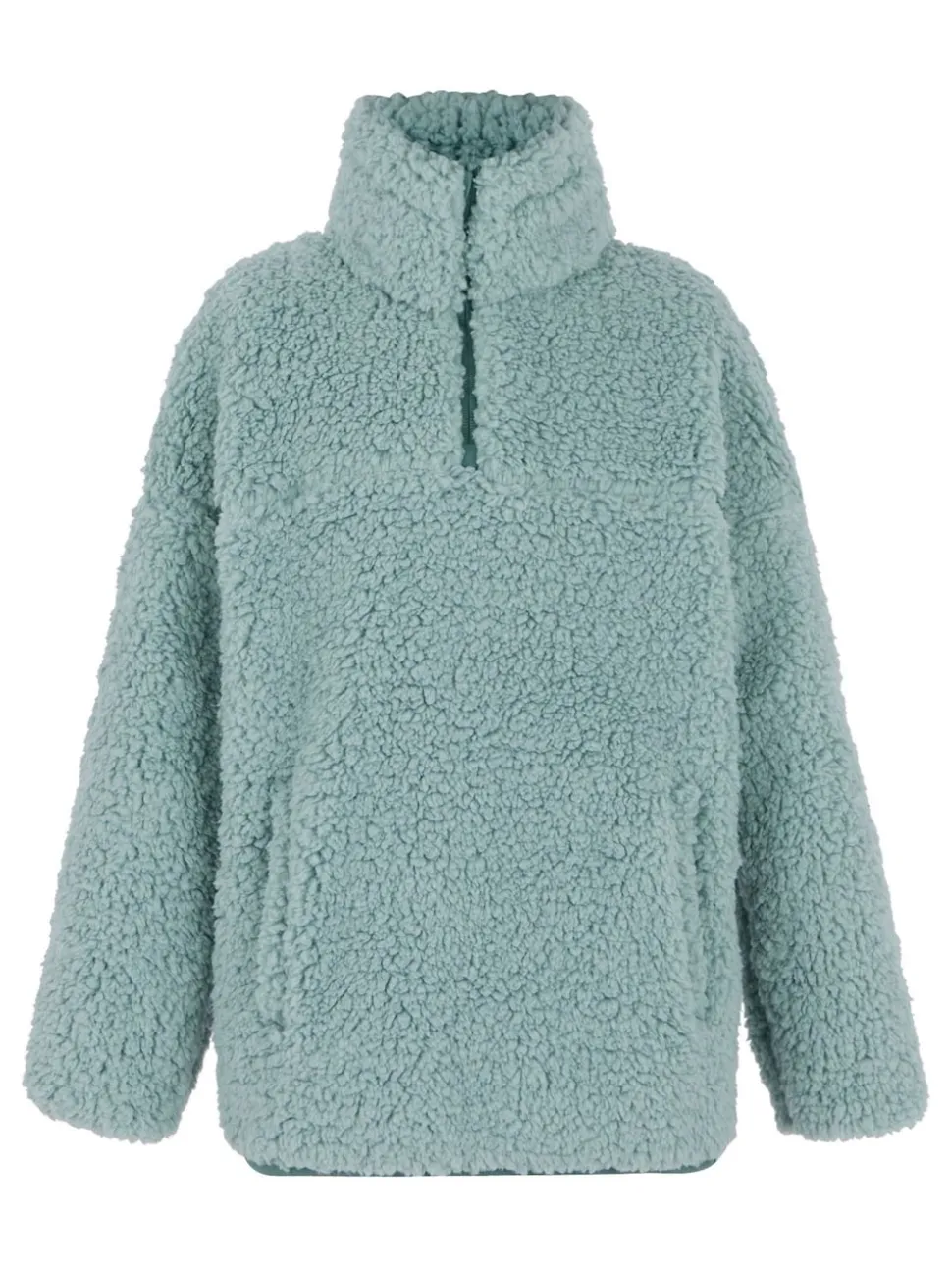 Regatta Green Kaliza Half Zip Fleece Funnel Neck