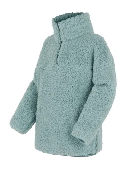 Regatta Green Kaliza Half Zip Fleece Funnel Neck