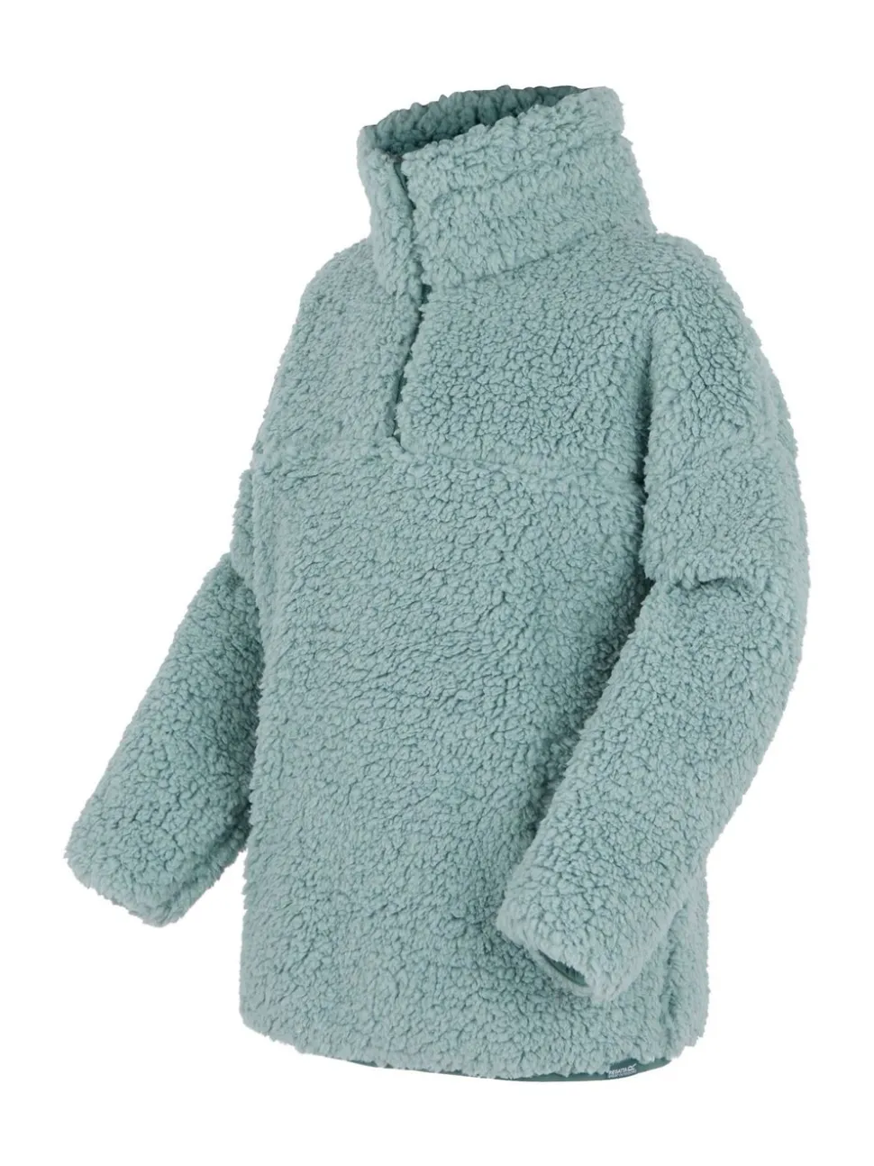 Regatta Green Kaliza Half Zip Fleece Funnel Neck