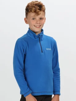 Regatta Light Blue Hot Shot Half Zip Fleece