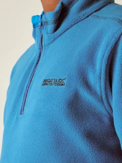 Regatta Light Blue Hot Shot Half Zip Fleece