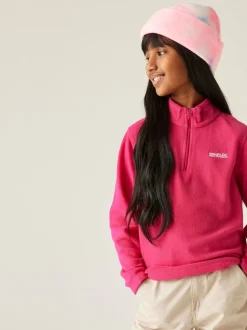 Regatta Pink Hot Shot Half Zip Fleece