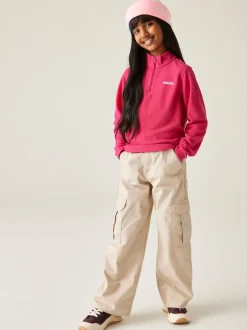 Regatta Pink Hot Shot Half Zip Fleece