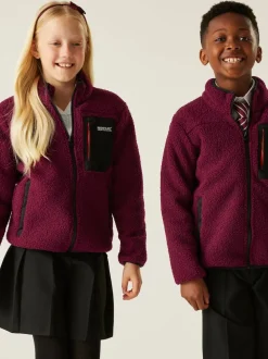 Regatta Plum Junior Frankie Warm Full Zip Fleece
