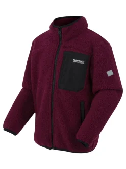 Regatta Plum Junior Frankie Warm Full Zip Fleece
