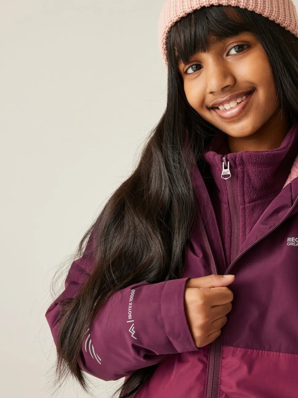 Regatta Purple Hillain Warm Lined Jacket