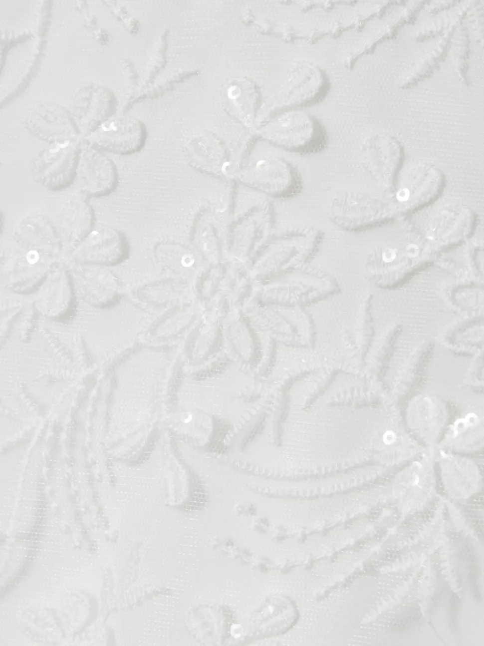 Reiss Ivory Clementine 9-13 yrs Tulle Floral-Embroidered Bridesmaid Dress