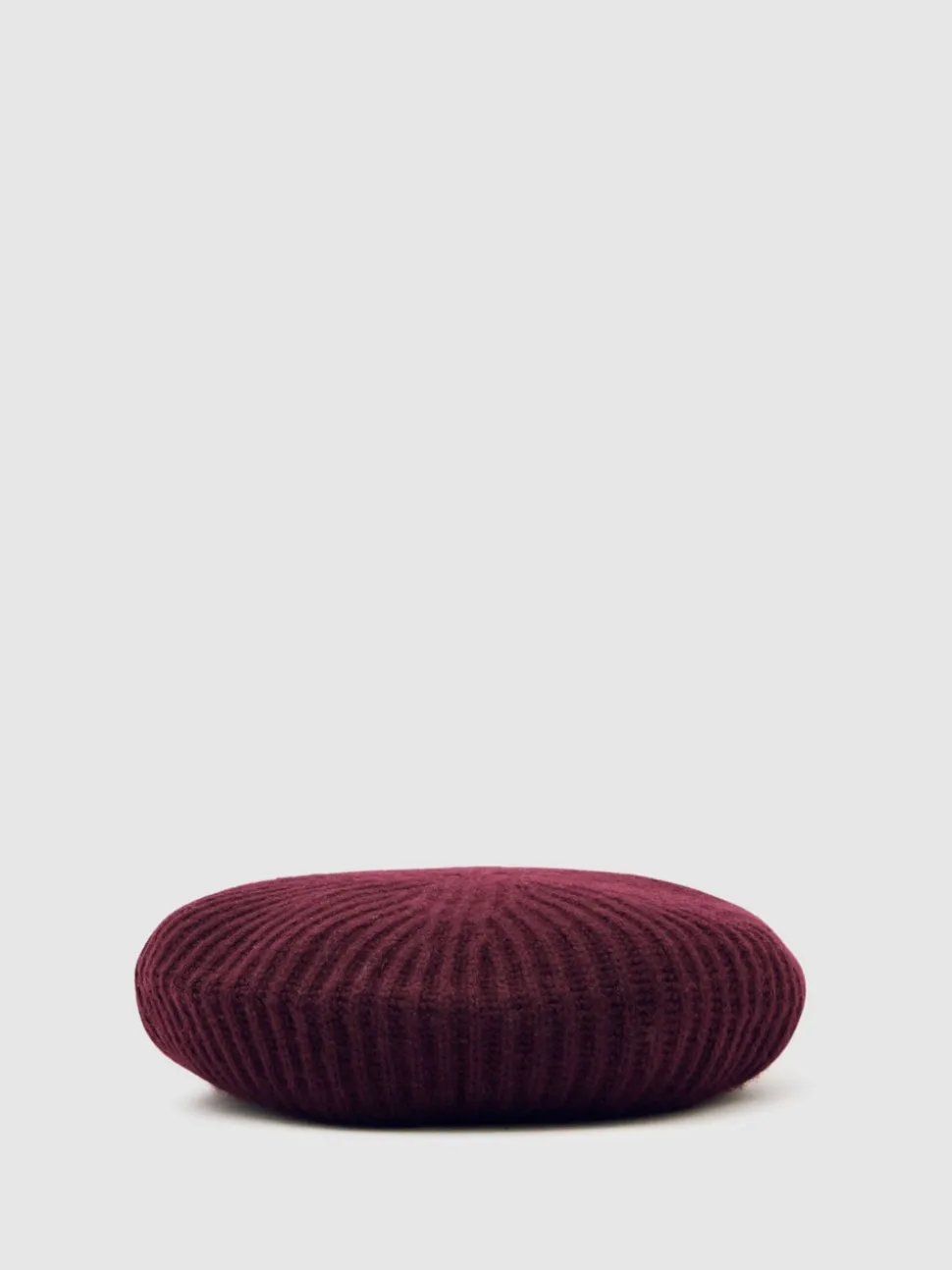 Reiss Berry Beatrice 3-9 yrs Wool Blend Rib Knit Beret With Cashmere
