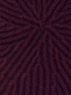 Reiss Berry Beatrice 3-9 yrs Wool Blend Rib Knit Beret With Cashmere