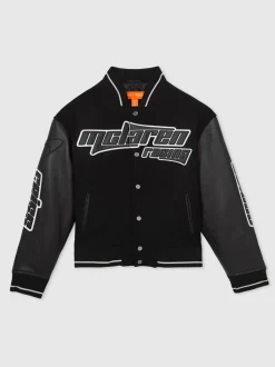 Reiss Black Circuit 3-9 yrs Unisex Fit McLaren F1 Team Bomber Jacket