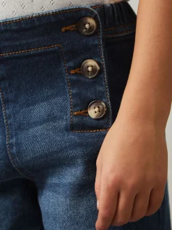 Reiss Blue Carmelle 9-13 yrs Straight-Leg Sailor Jeans