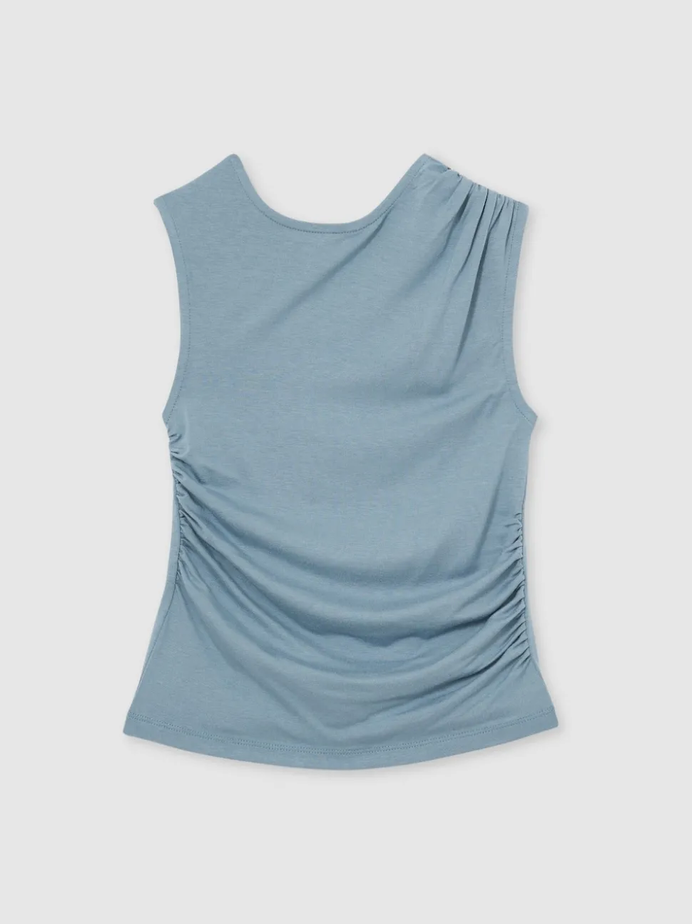 Reiss Blue Jasmine 3-9 yrs Ruched Jersey Vest