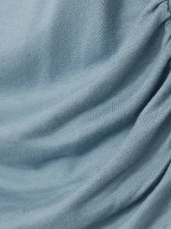 Reiss Blue Jasmine 3-9 yrs Ruched Jersey Vest