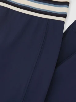 Reiss Blue Liv 9-13 yrs Stripe-Waist Leggings