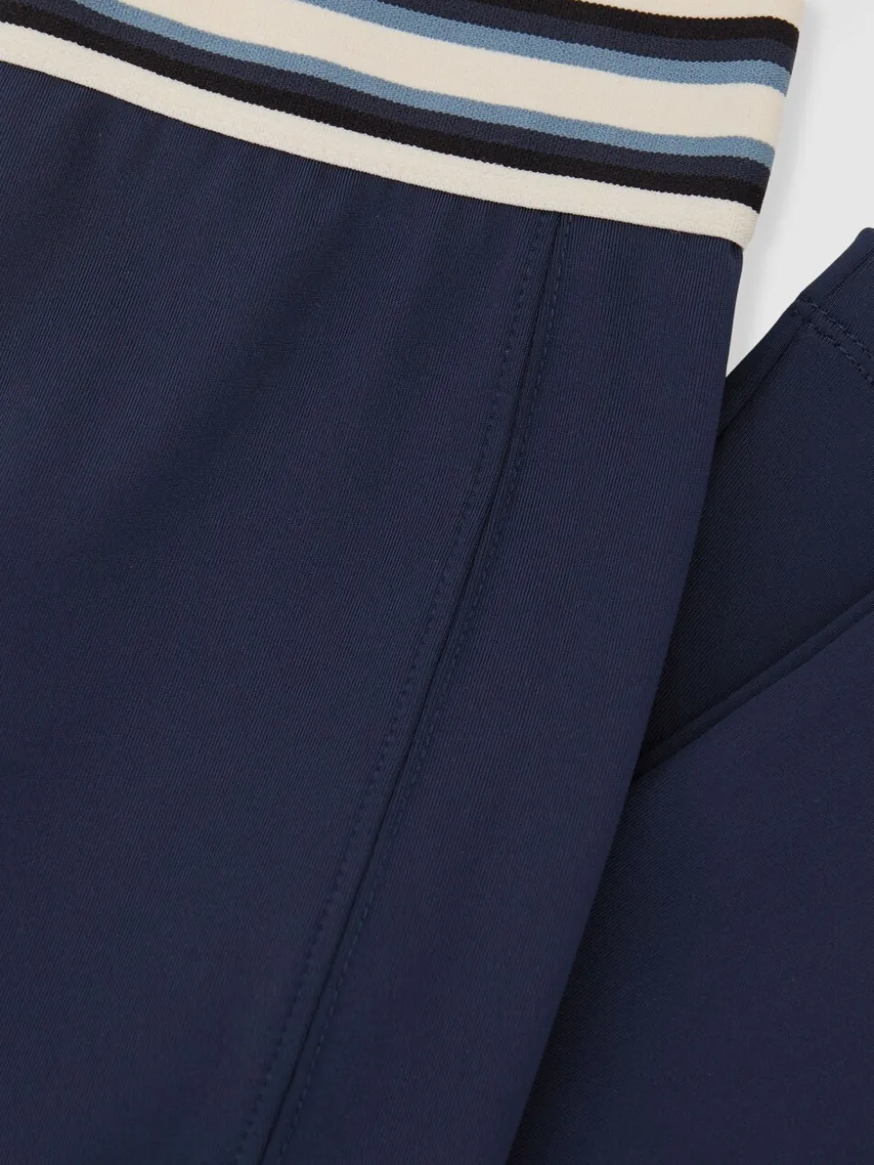 Reiss Blue Liv 13-14 yrs Stripe-Waist Leggings