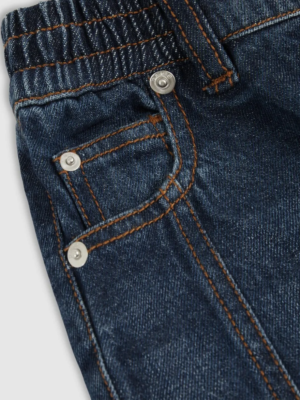 Reiss Blue Petra 4-9 yrs Knee-Length Denim Shorts