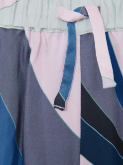Reiss Blue Print Tommi 9-13 yrs Printed Drawstring-Waist Shorts