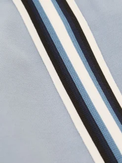 Reiss Blue Robyn 13-14 yrs Cotton Blend Side Stripe Trousers