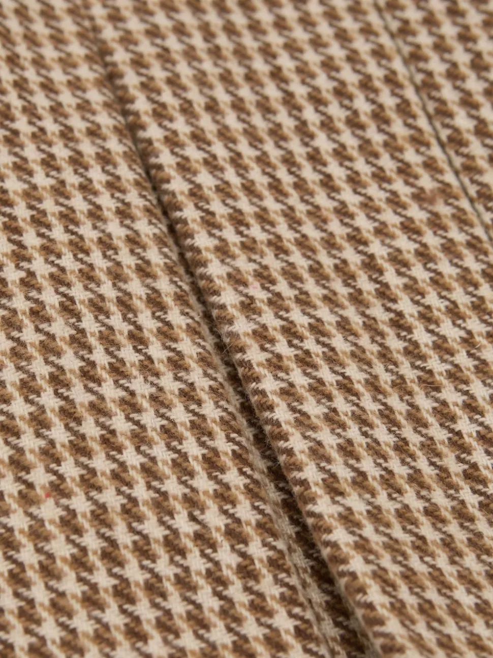 Reiss Brown Molly 3-9 yrs Puppytooth-Check Pleated Skirt