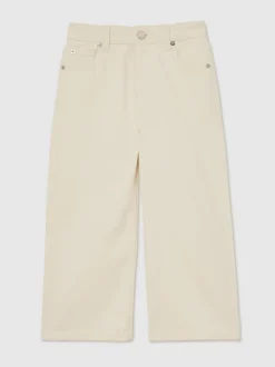 Reiss Ecru Sky 3-9 yrs Wide-Leg Jeans