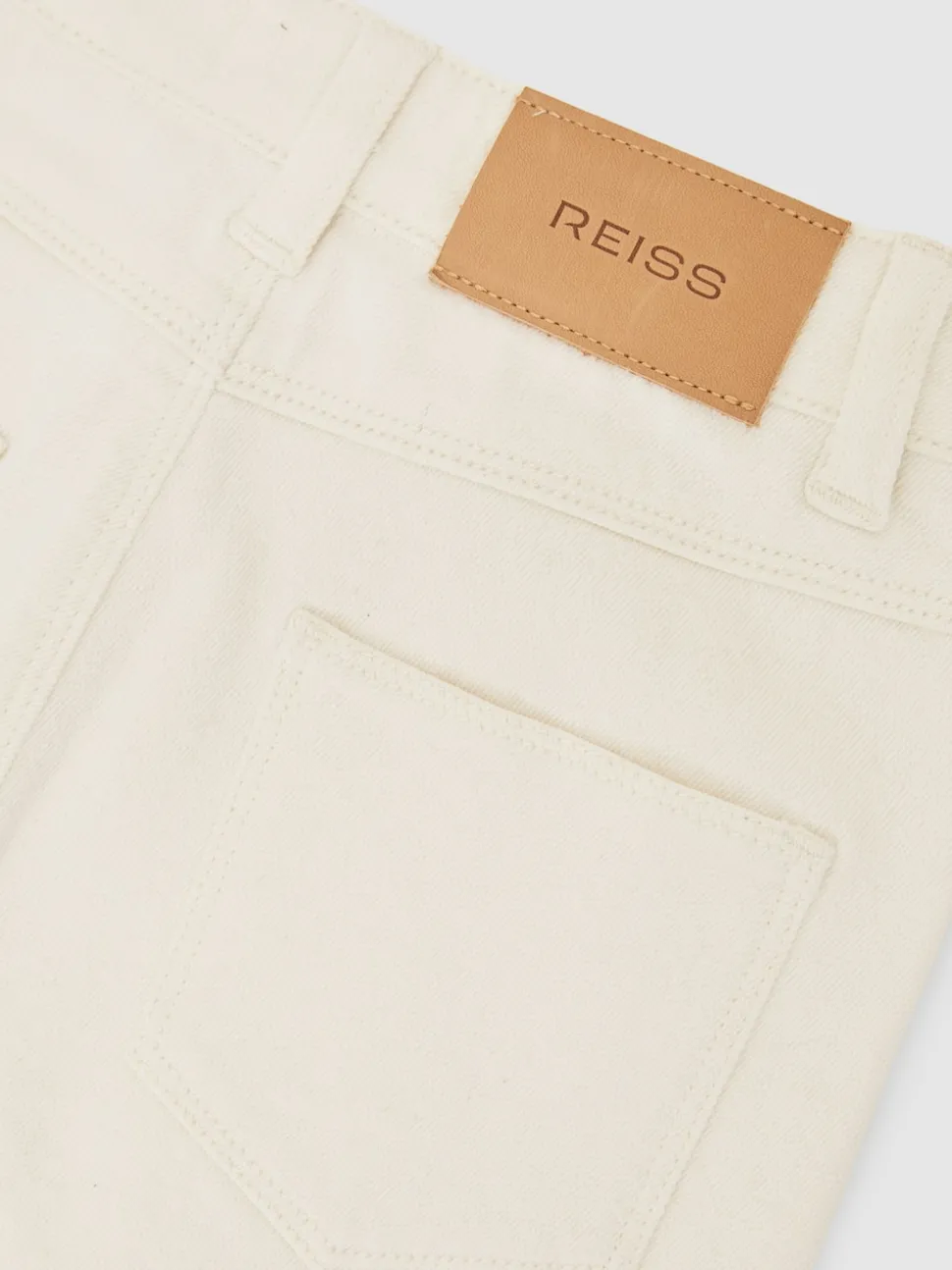 Reiss Ecru Sky 3-9 yrs Wide-Leg Jeans