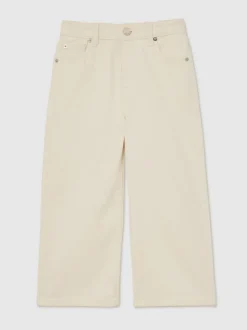 Reiss Ecru Sky 13-14 yrs Wide-Leg Jeans