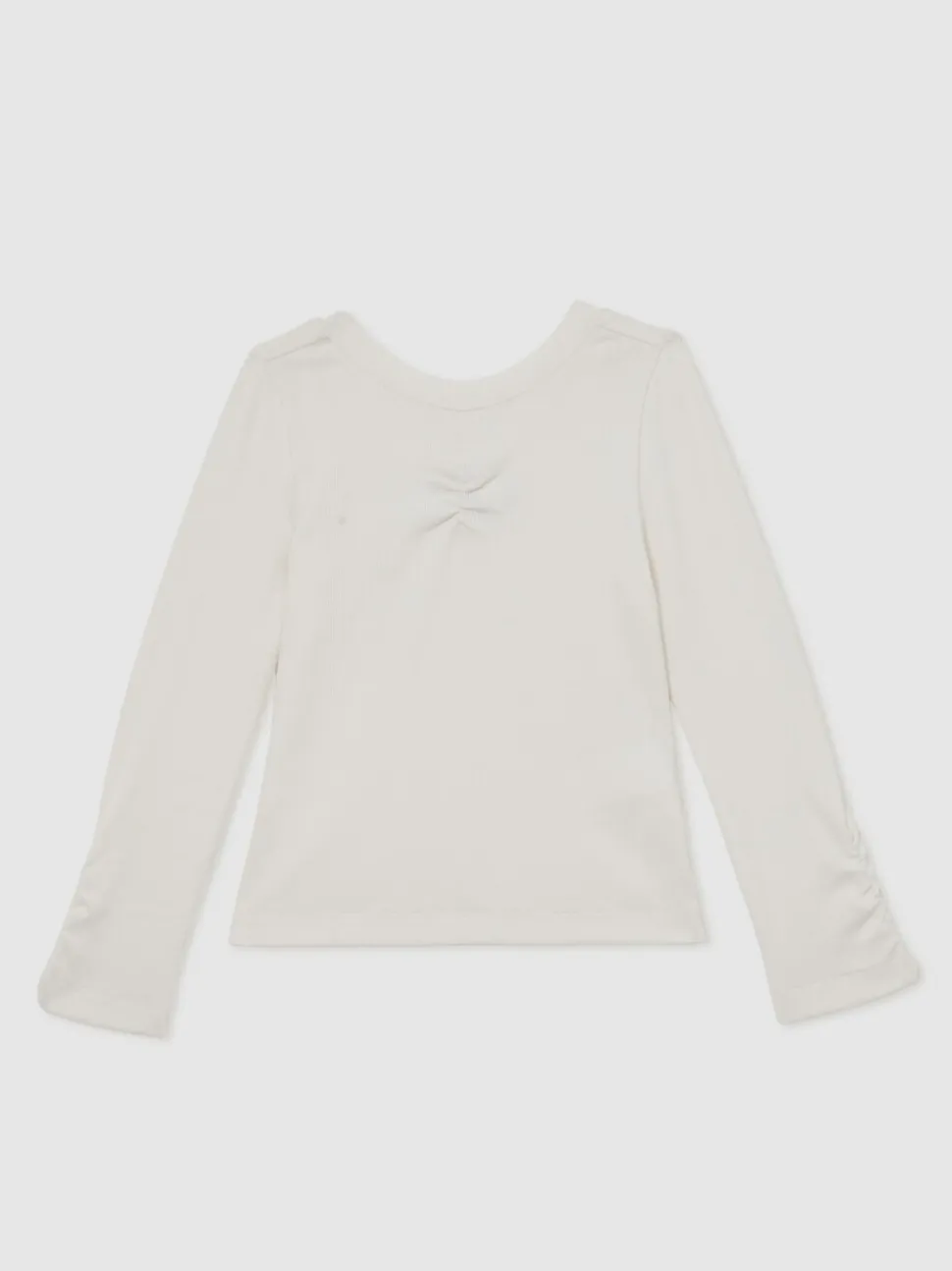 Reiss Ecru Tabi 9-13 yrs Reiss | Royal Ballet Ruched Rib Top
