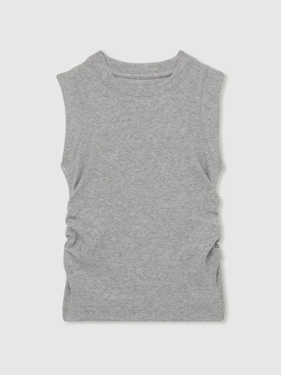 Reiss Grey Trudy 4-9 yrs Ruched Vest Top