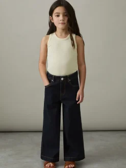 Reiss Indigo Myrtle 4-9 yrs Wide-Leg Jeans