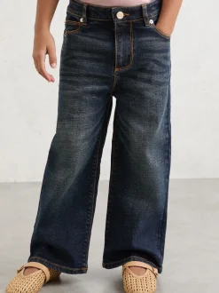 Reiss Indigo Scarlett 9-13 yrs Wide-Leg Jeans