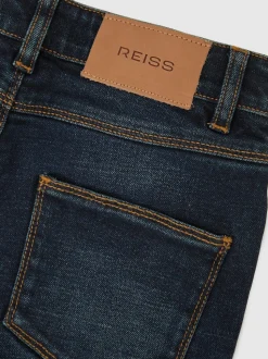 Reiss Indigo Scarlett 3-9 yrs Wide-Leg Jeans