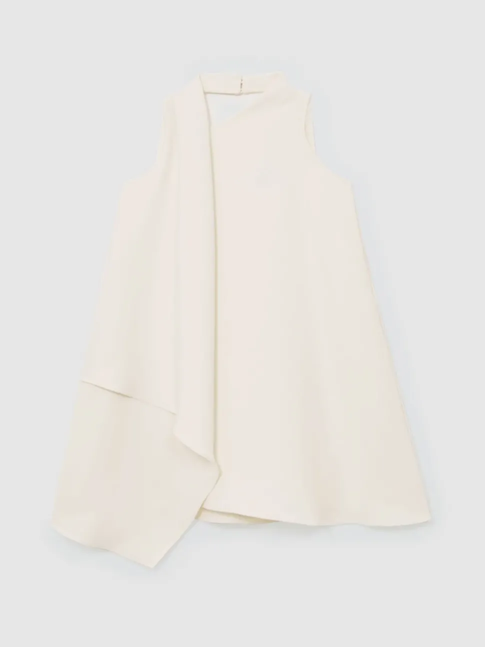 Reiss Ivory Zoe 3-9 yrs Draped Sleeveless Shift Dress