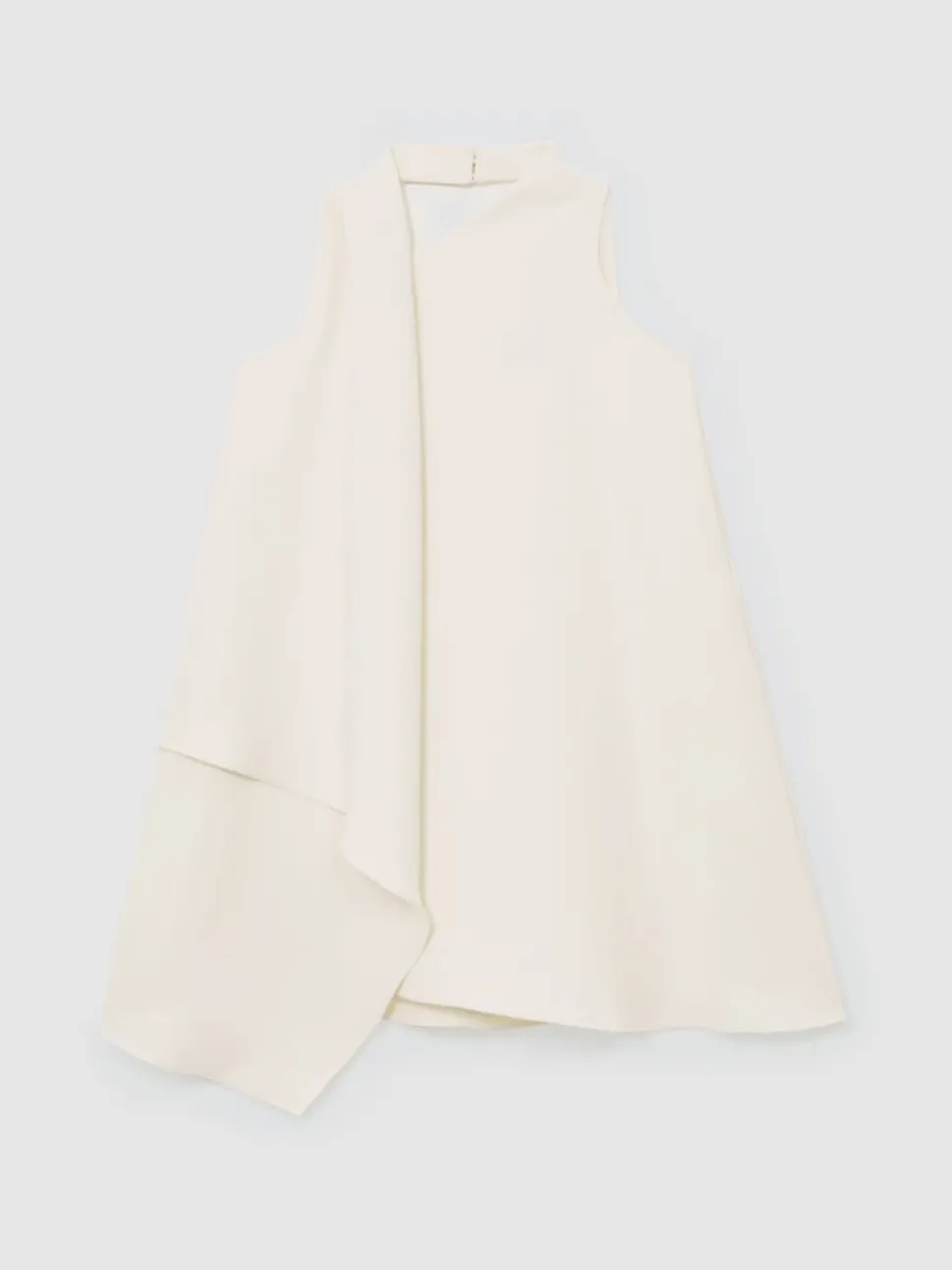 Reiss Ivory Zoe 9-13 yrs Draped Sleeveless Shift Dress