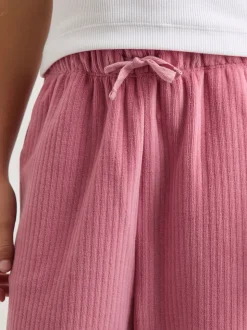 Reiss Mauve Charlie 13-14 yrs Corduroy Drawstring Trousers