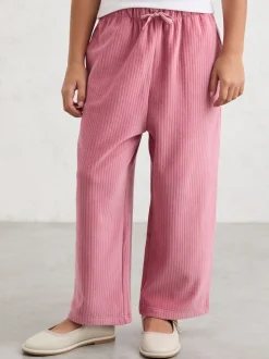 Reiss Mauve Charlie 9-13 yrs Corduroy Drawstring Trousers
