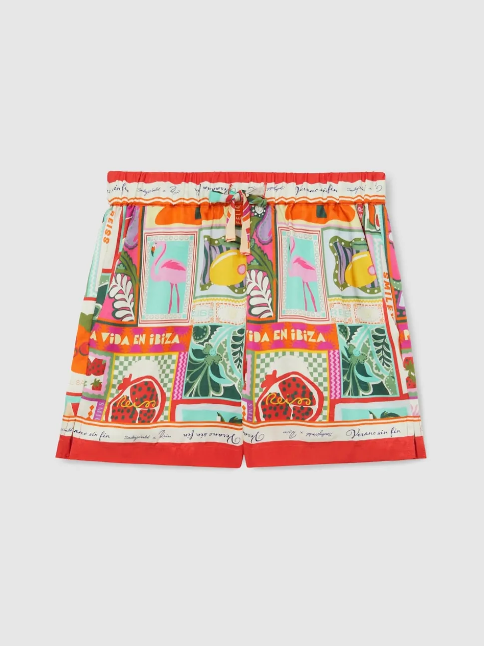 Reiss Multi Marissa 9-13 yrs SmileyWorld | Reiss Motif-Print Shorts