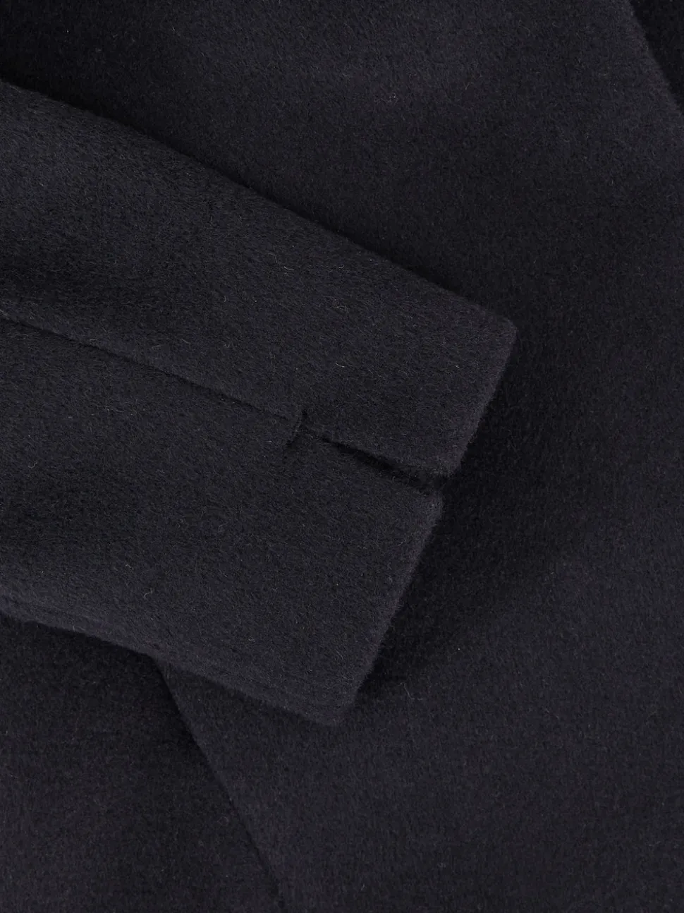 Reiss Navy Kia 3-9 yrs Wool-Blend Funnel-Neck Coat