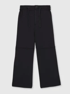 Reiss Navy Lenny 4-9 yrs Reiss | Les 100 Ciels Wide-Leg Joggers
