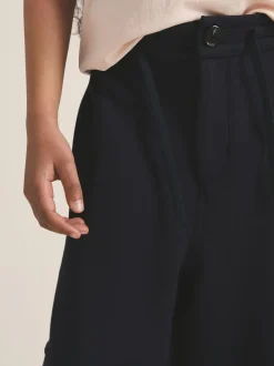 Reiss Navy Lenny 4-9 yrs Reiss | Les 100 Ciels Wide-Leg Joggers