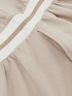 Reiss Neutral Giovanna 13-14 yrs Stripe-Trim Sweatshirt Dress