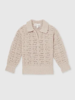 Reiss Neutral Hunter 9-13 yrs Reiss | 100 Ciels Bouclé Jumper